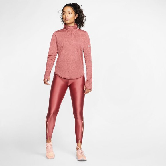 nike sphere half zip running top